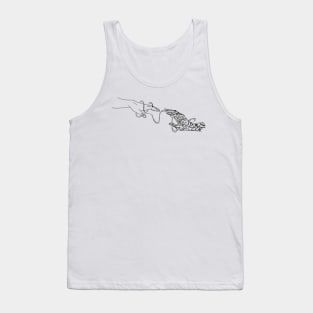 The Creation of Adam ACOTAR edition Tank Top